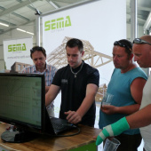 Otevření nové výrobní haly a linky tesařských konstrukcí