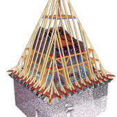 Rekonstrukce západní věže hradu Kašperk